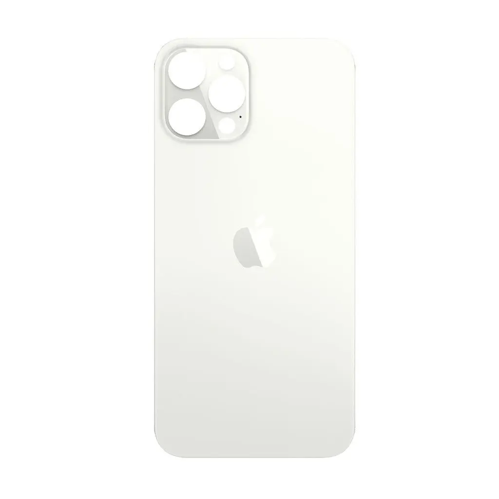 Tapa Trasera Iphone 12 Pro Max – Big Hole Blanco