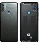 TAPA MOTO E40 GRIS CON VIDRIO DE CAMARA