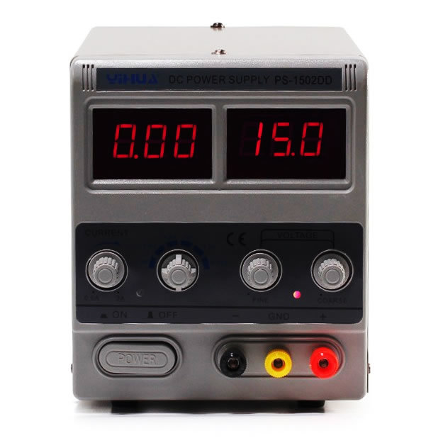 Fuente de alimentacion regulable Yaxun yx-1502DD VOLTAJE
