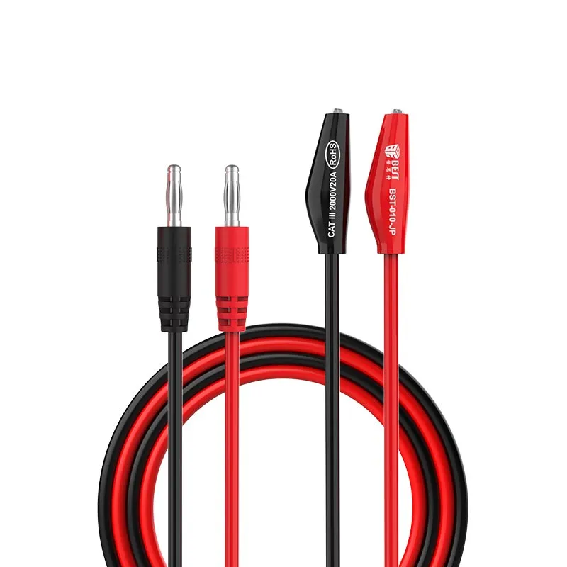 Cable Tester A Banana Para Fuente O Multimetro O Tester 20A