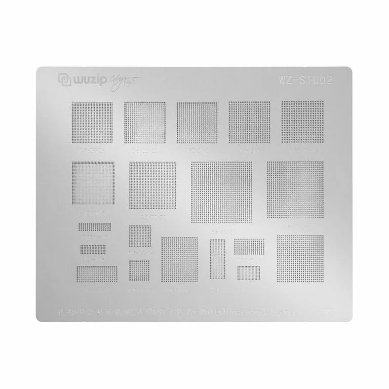 Wuzip Stencil Silver - Multi Proposito Stu02 Ifx