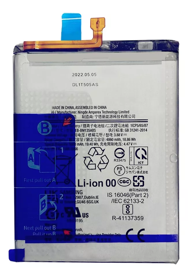 BATERIA SAMSUNG A24  EB-BA245ABY ORIGINAL EVE LIZ