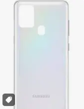 TAPA Samsung A21s blanco