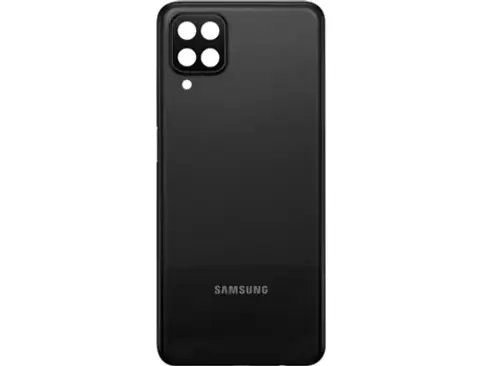 Tapa Para Samsung A12 (Con Lente De Camara) Negro