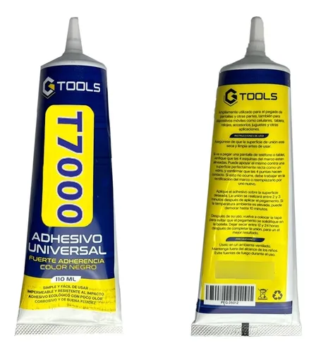 Pegamento T7000 110Ml - Gtool Negro
