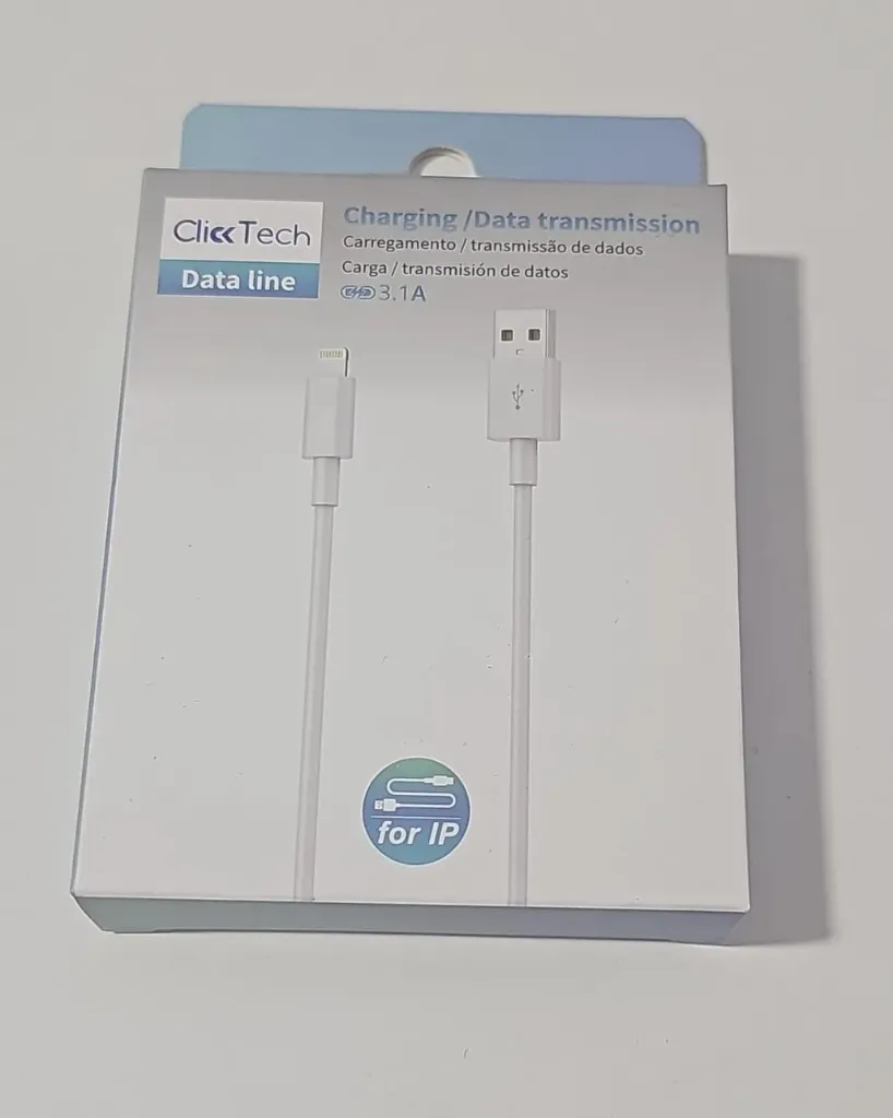 Cable Clicktech 3.1 Usb A Ip (2M Blanco)