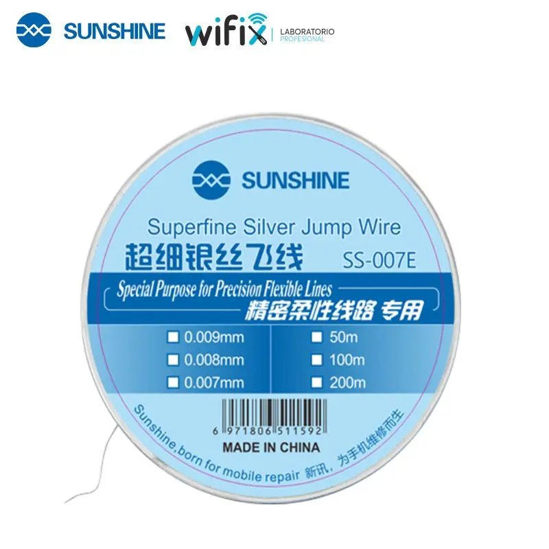 Hilo Jumper 0.007 Superfine Silver (No Aislado) – Ss007E IFX