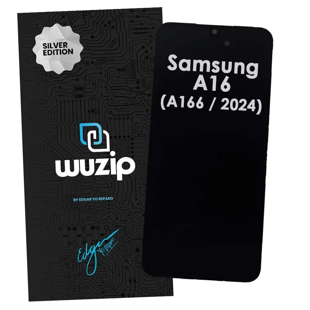 Modulo Samsung A16 – Silver Edition