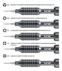 Destornilladores RL-730A Acero S2 extra duro  +1.5