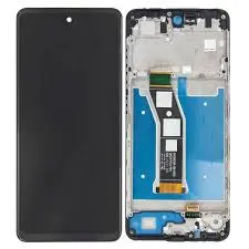 MODULO MOTOROLA MOTO G04 XT2421-2 / G04S XT2421-7 RECUPERADO CLASE A CON MARCO - NEGRO ORIGINAL 