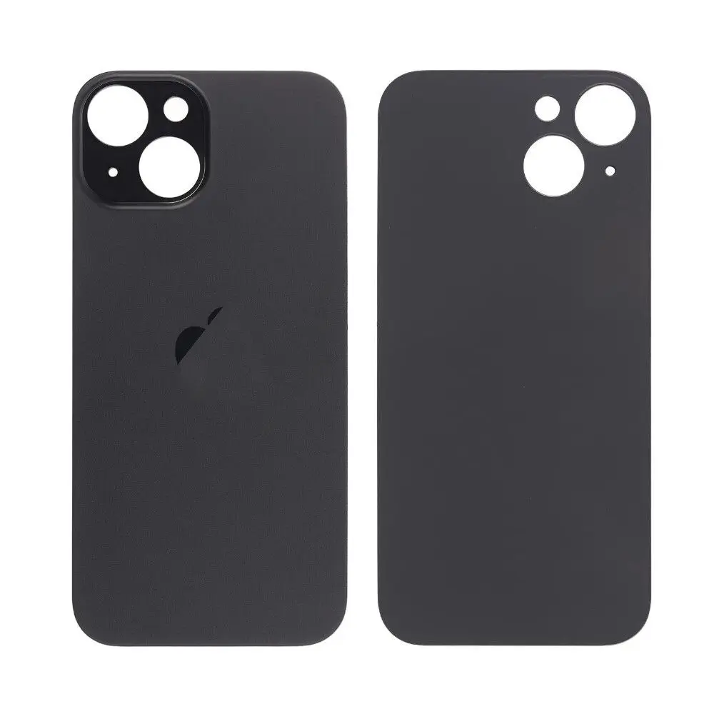 Tapa trasera iPhone 15 negro – Big Hole 
