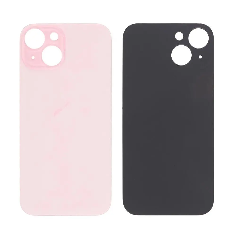 Tapa trasera iPhone 15 rosa – Big Hole 