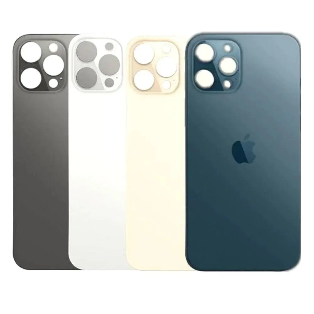 Tapa trasera iPhone 12 PRO MAX – Big Hole gris