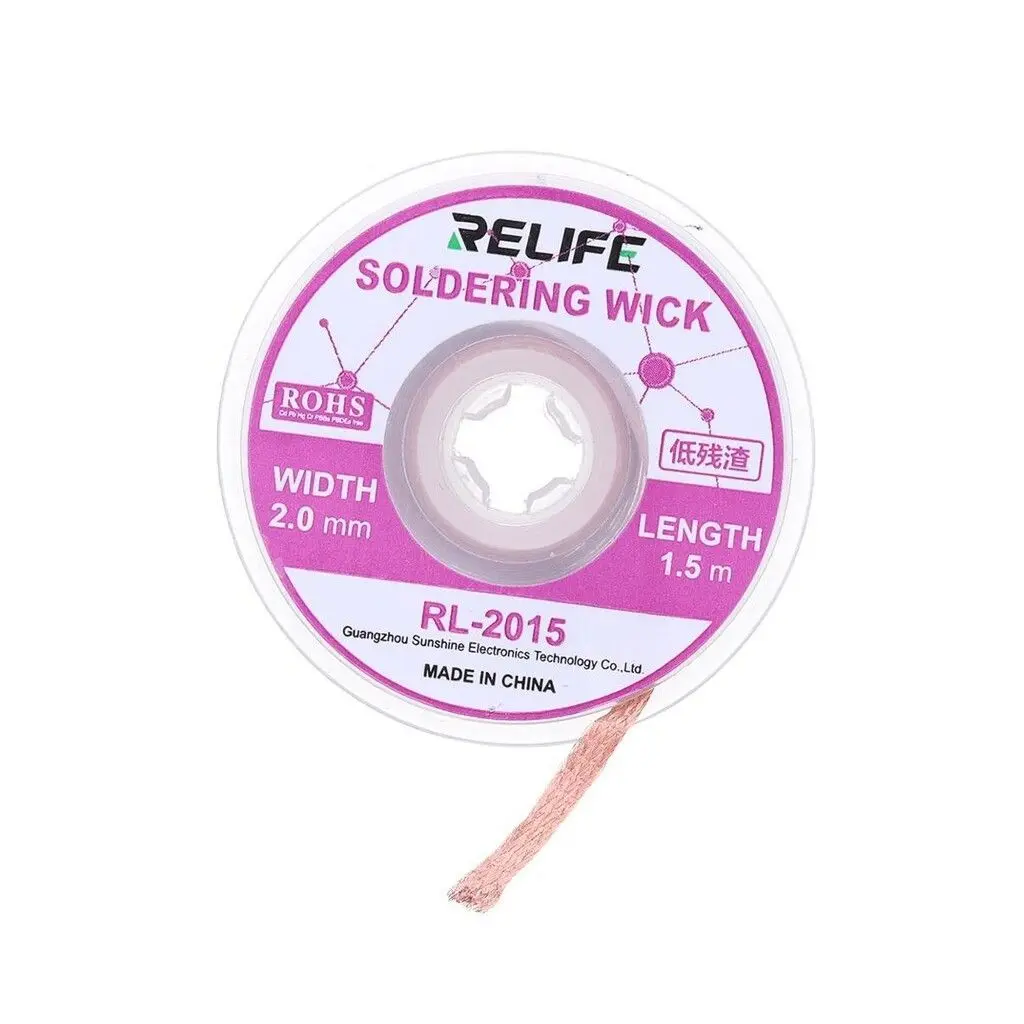 MALLA DESOLDANTE RELIFE – RL2015  1.5 2.0mm