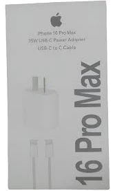 Cargador Iphone 16 pro max 35W usb-c Power