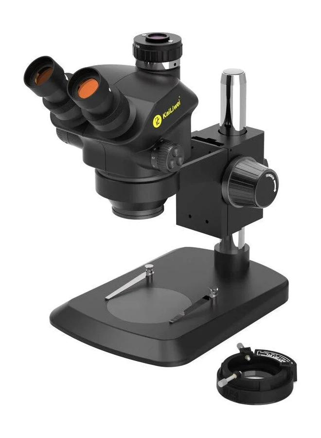 Microscopio Kailiwei Trinocular Black + Aro Led