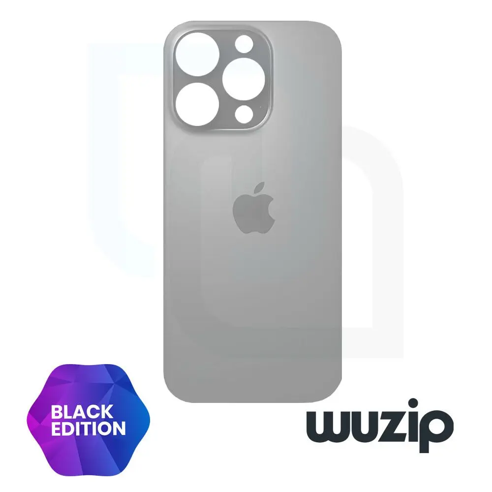 Tapa trasera iPhone 16 Pro - Big Hole Negro