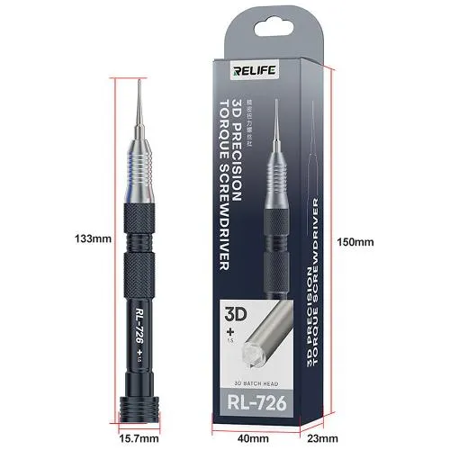 Destornilladores Relife Rl-726 1.5 + (Phillips) Ifx