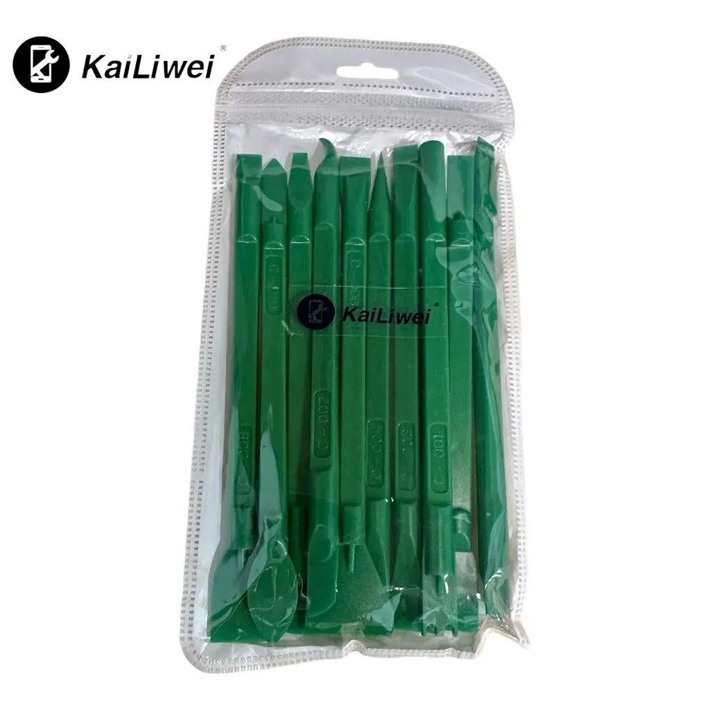 Set 10 Espatulas Apertura Abridores Verdes