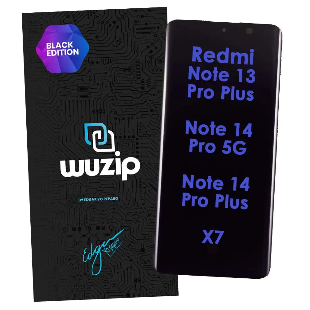 Modulo Redmi Note 13 Pro Plus / Note 14 Pro 5G / 14 Pro Plus / X7 - Black Edition