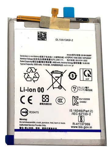 [Ba166Ascv] Bateria Samsung A16 4G Ba166A Svc