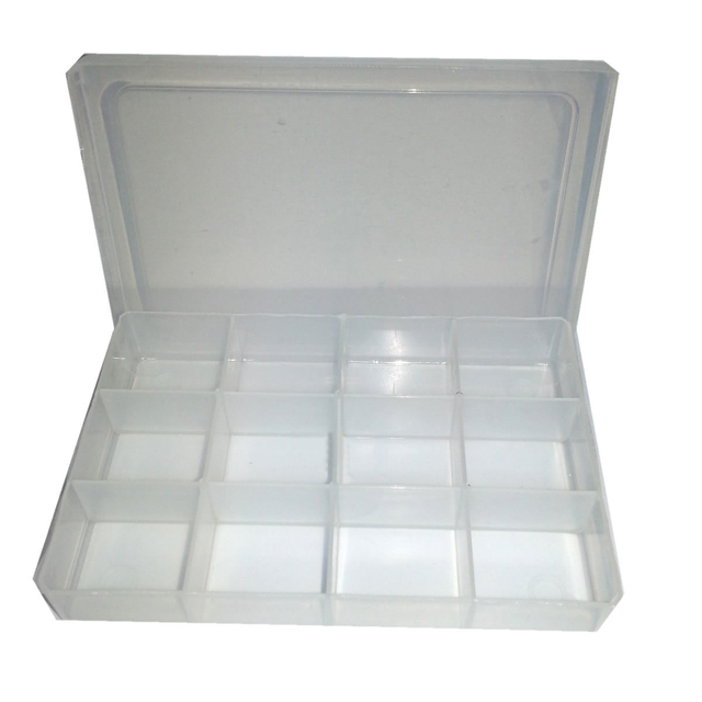 Organizador Plastc 16x11x2,8cm 12 Divisiones 