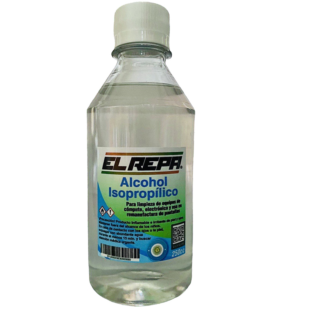Alcohol Isopropilico X250Cc Elrepa