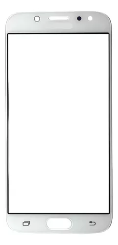 Vidrio Glass Sin Oca Samsung J7 2015 Blanco