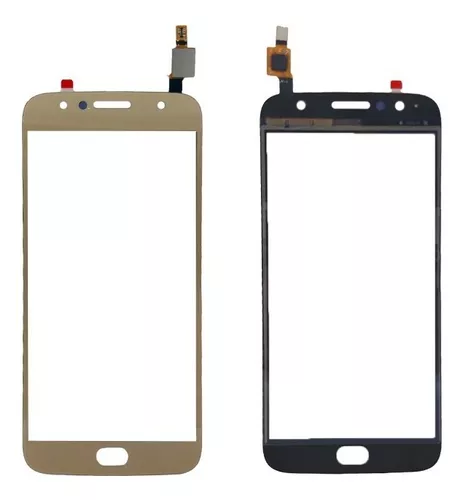 Vidrio Glass Sin Oca + Touch Motorola Moto G5S Dorado