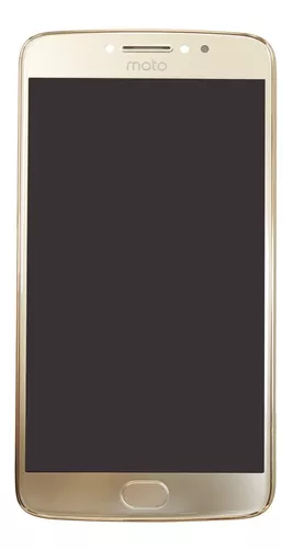 Vidrio Glass Sin Oca + Touch Motorola Moto C Plus Dorado