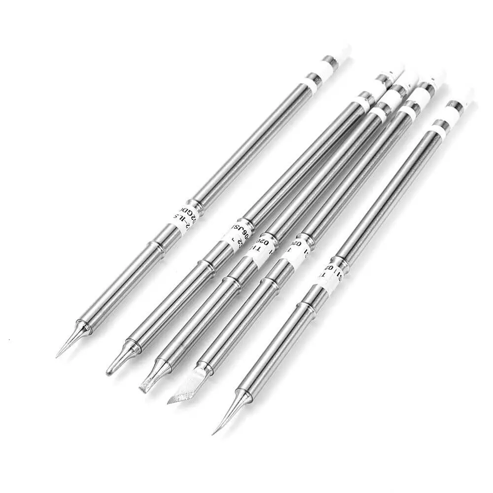 Punta Soldador T12 Repuesto Curvo  T12-j02 