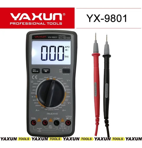 Tester Yaxun Yx-9801 Multimetro IFX