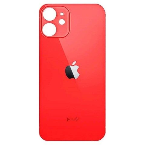 Tapa Iphone 12 - Big Hole - Rojo