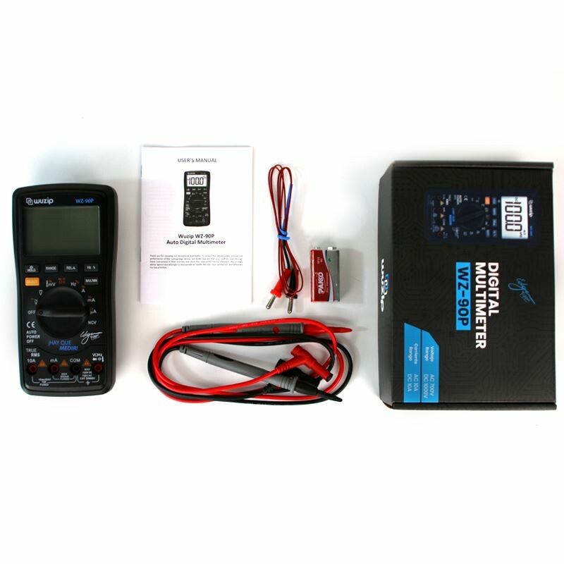 MULTIMETRO autorango WUZIP - WZ-90P