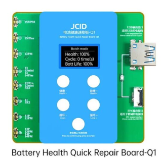 JC Q1 – Restaura capacidad y quita pop-up de baterias iPhone JCID