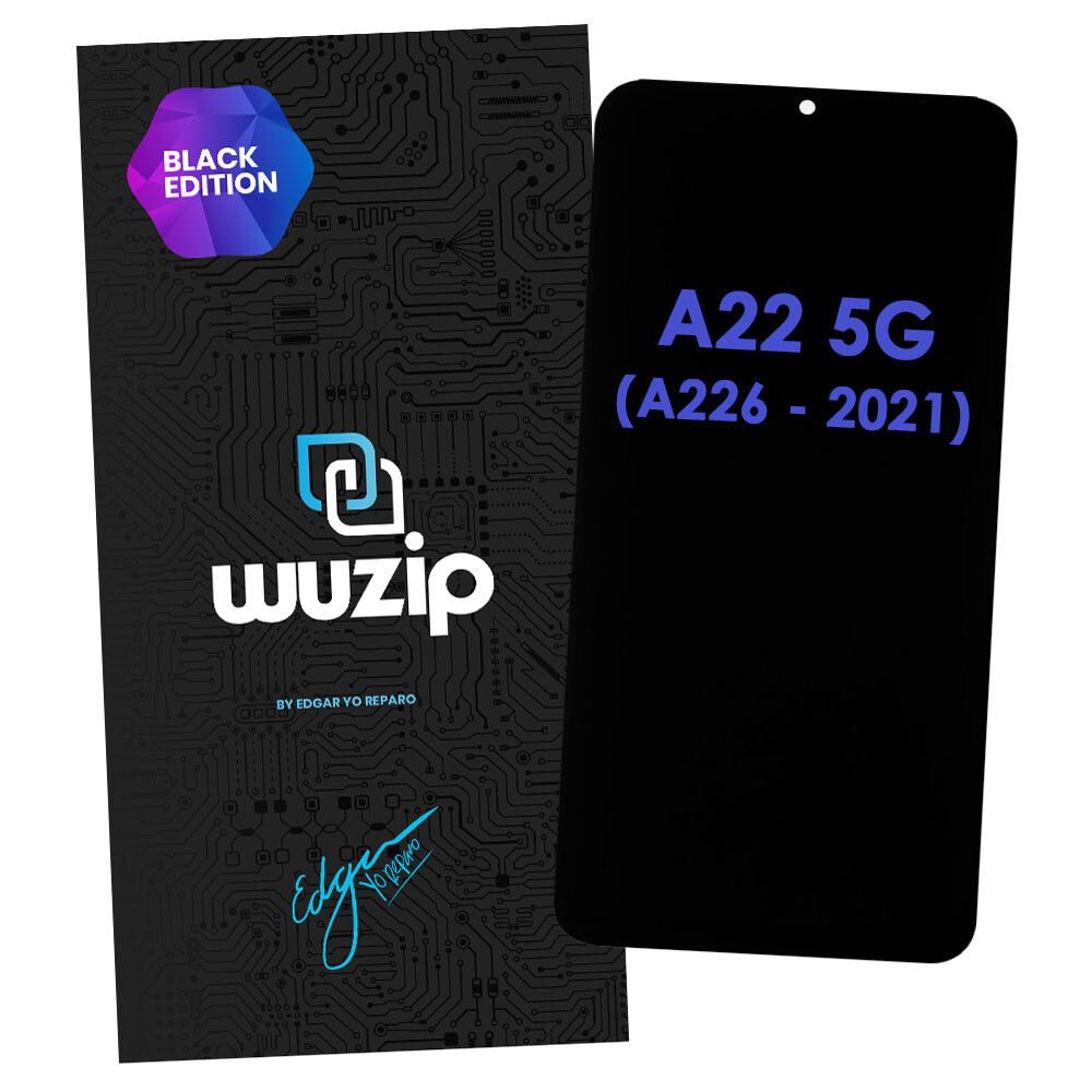 Modulo Samsung A22 A226 5G C/Marco - Wuzip Black
