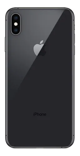 TAPA iPhone XS MAX - BIG HOLE gris OK