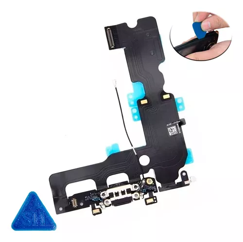 Flex De Carga Usb Para Iphone 7G Preto