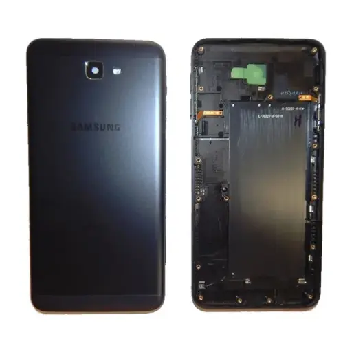TAPA - SAMSUNG J7 PRIME AZUL-NEGRO eve