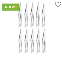 SET 10 CUCHILLAS BISTURI LIZ