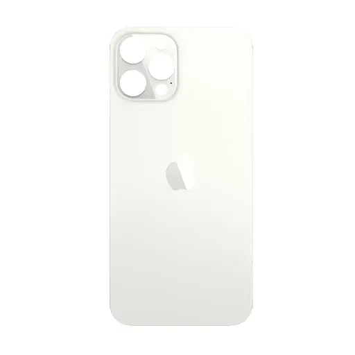 Tapa trasera iPhone 12 PRO MAX – Big Hole blanco ok