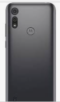 TAPA MOTO E6I GRIS CON LENTE DE CAMARA eve