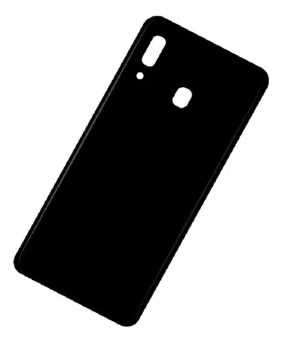 TAPA Samsung A20 NEGRO eve