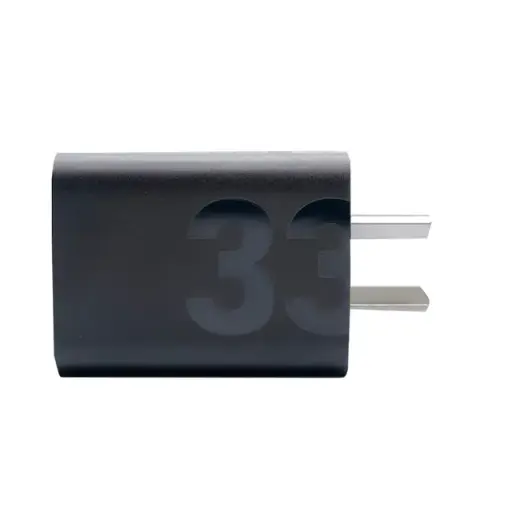 ADAPTADOR DE CARGA MOTOROLA TURBO POWER 33W MAX ORIGINAL NEGRO