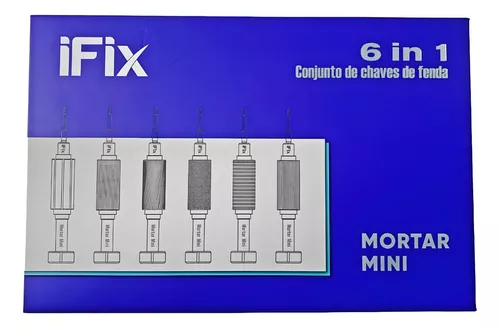Set De Destornilladores IFIX Mini Mortar 6 En 1 LIZ