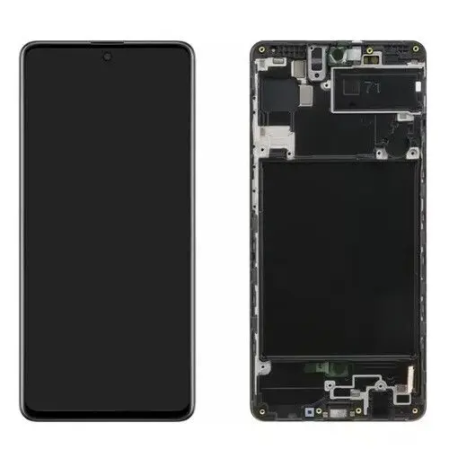 MODULO SAMSUNG A71 OLED CON MARCO OK