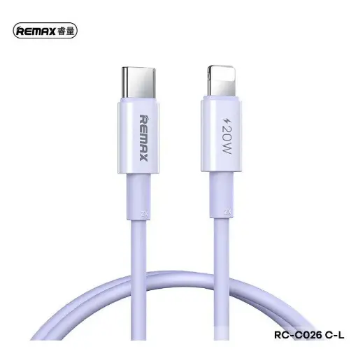 Cable Tipo C a Lightning REMAX - RC-C026- Blanco