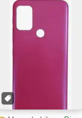 TAPA MOTO G20 ROSA
