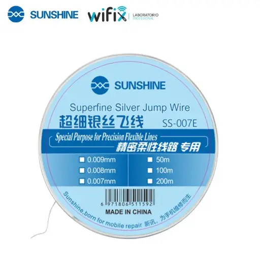 HILO JUMPER 0.007 Superfine Silver (NO AISLADO) – SS007E 