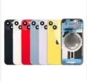 Tapa trasera iPhone 14 PLUS - Con lentes de camaras - Negro